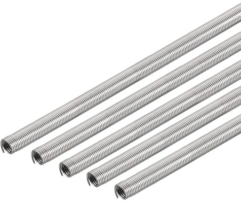 sourcing map 5 Piezas 220V/2000W(110V/500W) Bobina de Elemento de Calefacción de Repuesto para Horno 5.8x600mm Alambre de Resistencia de Calefacción Cr25Ni20