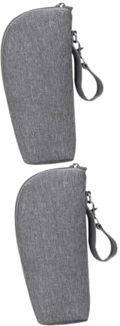 Abaodam 2stücke Isolierte Milchflaschen-Tasche Für Babynahrung Tragbarer Flaschenschutz Für Outdoor-aktivitäten Praktischer Babyflaschen-Beutel