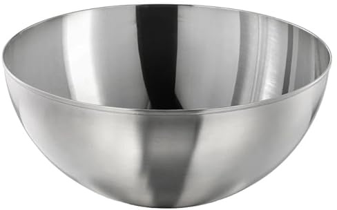 FAKHRI BLANDA Blank Serving Bowl - Stylish Stainless Steel Addition to Your Tableware Collection (28 cm)