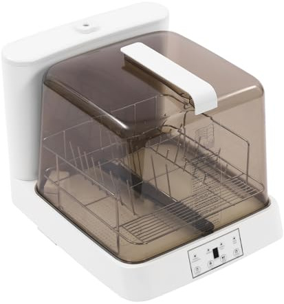 Mini Spülmaschine Freistehender Geschirrspüler, Klein Tischgeschirrspüler mit/ohne Wasseranschluss benutzbar, 6L Wassertank Tragbarer Dishwasher für Camping, Wohnmobile, Boote, Schlafsäle