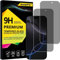 4youquality Privacy Screen Protector for iPhone 16 Pro (6.3-Inch), Anti Spy Tempered Glass Film, 2-Pack, [LifetimeSupport][Anti-Spy][Impact-Resistant][Anti-Scratch]