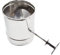 ALLINOX Manicotto Con Valvola Modulo Regolabile Canna Fumaria Acciaio INOX AISI 304 Raccordo Stufa (DIAMETRO 130)