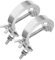 Mikinona Aluminum Alloy Stage Truss Clamps Heavy Duty Lighting Mounts Quick Release Clips