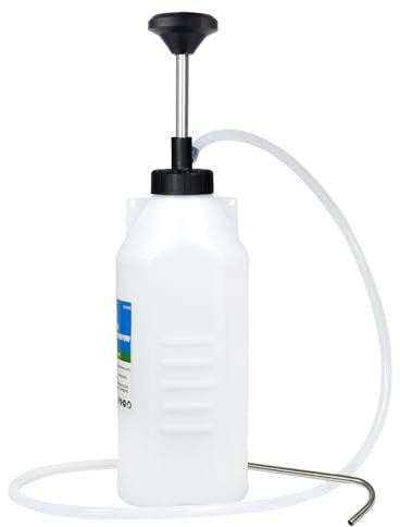 SMOTIVEPRO 1.5 Liter Multi-Purpose Oil Pump, Manual Oil Transfer Pump Suitable for Precise Fluid Dispensing in Tight Spaces of Tools, Equipment, Machinery and Vehicles
