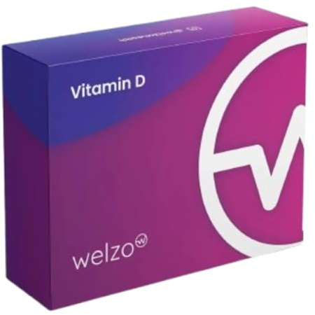 Welzo Health Test Kit for Vitamin Levels | Easy Wellness Screening for Bone, Muscle, Immune & Mood Support | Detect Low Vitamin with Fast Results | Helps Identify Fatigue, Weakness & Poor Energy