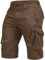 Leibwächter Arbeitsshorts Herren Flex Line Haselnuss – Größe 58 – Robuste Cargo Hose mit Taschen – Handwerker Shorts – Berufsbekleidung – Multifunktionshose mit Reflektoren