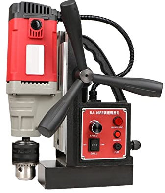 Taladro Magnético Taladro De Succión De Hierro Taladro De Rosca Máquina De Ataque Taladro Eléctrico De Velocidad Ajustable Hacia Adelante Y Hacia Atrás Herramientas eléctricas, de jardín y manuales