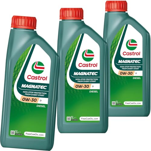 3x 15F67C Motoröl (1 L) | 15F67C / 157C36, Magnatec 0W-30 D