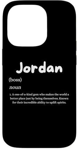 Jordan Definition Personalized Custom Costume For Jordans Case for iPhone 14 Pro