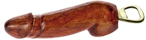20cm Holz Penis Bier Flaschenöffner Phallus Holzpenis Geschenk Party