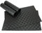 matches21 Tischset Platzset MODERN Platzmatten 4er Set geflochten Kunststoff 45x30 cm Schwarz/abwaschbar