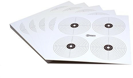 Zielscheiben *Target X4R* / 26x26 cm/Karton 250g/m² (100 Stück)