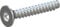 10 Stück Schraube STS-plus KN6041 5x30 - T25 Stahl, vergütet 10.9 verzinkt 5-7 µm, getempert, blau/transparent passiviert