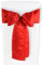 Gräfenstayn® 10er-Set Stuhlschleife Louisa aus Satin 275x15 cm - Satinschleife Tischläufer Stehtisch-Schleife - mit Öko-Tex Siegel „Geprüftes Vertrauen“ (Rot)