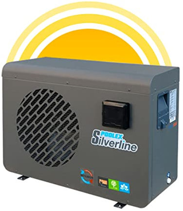 POOLEX Silverline 90 Wärmepumpe, Grau