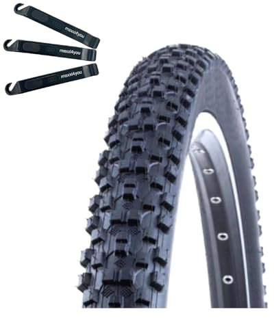 1 x Kenda K-1027 MTB Fahrradreifen Schwarz 52-584 (27.5 x 2.10) inkl. maxxi4you Reifenheber