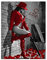 MTCDBD 1000 Teile Erwachsenenpuzzle Puzzle,Sexy Rotes Kleid Frau, Die Holzpuzzle, Puzzle Sets Für Familie, Brain Challenge Puzzle, Eltern-Kind-Spiele, Intelligenz Jigsaw Puzzles