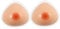 Vollence A Cup Selbstklebende Triangel Silikon Brustformen Falsche Brüste Silikonbrüste Brust Brustform für Mastektomie Prothese Transvestitismus Crossdressers Cosplay BH-Einlagen