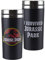 Jurassic Park Travel Mug - Officially Licensed Stainless Steel Flask, Novelty Gift for Classic Film Fans, For Hot and Cold Beverages, 450ml (15 fl oz) | Paladone