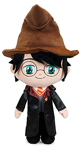 Harry Potter Wizard Plüschfigur mit Hut, 30 cm