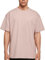 Build Your Brand T-Shirt pour Homme - T-Shirt Basique pour Homme - Coupe Oversize - Baumwolle, Taille XS à 5XL, Duskrose, 3XL