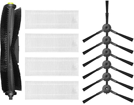 Für 360 Roboter Vakuum S10 X100 Max Ersatzteile Zubehör Hauptbürste Seitenbürste Hepa Filter