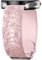Mastten Sunflowers Engraved Strap Compatible with Samsung Galaxy Watch 7 6 5 4 40mm 44mm Women, 20mm Soft Silicone Band for Galaxy Watch FE/Active/Active 2/Watch 3 41mm/5 Pro/4 6 Classic, Pink