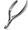 FVION Cuticle Clippers - Precision Cuticle Cutter, Extremely Sharp Cuticle Scissors, Stainless Steel Nail Cuticle Remover, Cuticle Nipper, and Professional Manicure Tool (4mm Jaw)