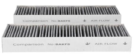 easyPART Kompatibel/Ersatz für BORA 10084196 Geruchsfilter Set wie BAKFS 340x123mm für Kochfeld mit Dunstabzug 2Stk