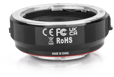 Meike EFTE-0.71X Lens Mount Adapter Speed Booster 0.71x Focal Reduction Lens Mount Converter Speedbooster for Canon EF Mount Lenses to Sony E Mount APS-C Cameras