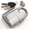 KEYD Padlock with Keys Stainless Steel Heavy Duty Outdoor Water Proof Alarm Lock 110DB – Weather and Corrosion Resistant - High Security Outdoor Padlock for Garage Shed Fence Storage Units