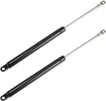 QUARKZMAN 2 Pièces Vérins À Gaz Universels Noirs 12 Pouces 24lb | Noir, 24 Lb/102 N, Acier Au Carbone, Universels Pour Voiture, Camion, Bateau, Porte D'Armoire, Couvercle De Coffre