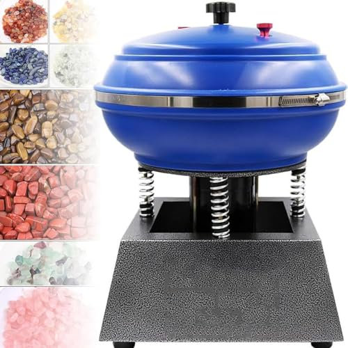 12-Zoll-große Vibrationstrommel-Poliermaschine, Schmuckwerkzeuge, Vibrationspolierer, Vibrationsbecher, Jade-Metallkantengrat, Reinigung von Oberflächenflecken