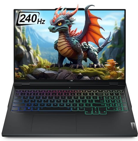 Lenovo Legion Pro 7i Gaming Laptop, Intel i9-14900HX, 64 GB DDR5 Ram, 4 TB PCle SSD, 16 WQXGA (2560x1600), Nvidia Geforce RTX 4080, W11 Home
