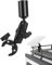 Starlink Mini Mount - Adjustable Clamp Mount for RV Ladders, Guardrails and More - Convenient Size - Universally Adjustable Angle - Starlink Mini Accessories - Compatible with Original Pipe Adapter