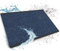 Floordirekt Schmutzfangmatte auf Maß, 120 x 350 cm, Blau-Schwarz, Fußmatte, Türmatte Eingangsbereich, Fußabtreter, Türvorleger, Sauberlaufmatte, Meterware, Sky