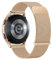 Amzpas Cinturino per Samsung Galaxy Watch 4/5/6/7 40mm 44mm, Cinturino in Acciaio,Metallo Magnete per Samsung Galaxy Watch 5 pro 45mm/ Watch 4/6 Classic 46mm 42mm (Oro rosa)