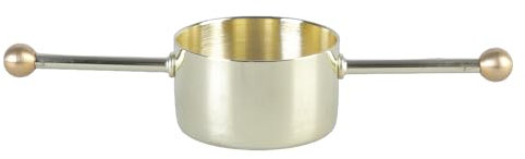 Set di 2 misurini da cocktail in acciaio inox per miscelazione precisa di liquori con doppie perline, pratico strumento per baristi