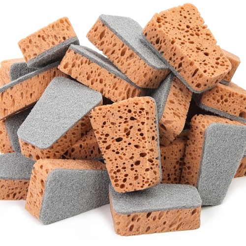 LTWHOME Aquarium Scheibenreiniger Glasreiniger kratzfreier Algenentferner für Süßwasseraquarien und Terrarien (30 Stück)