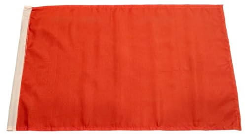 Fahne Flagge Rot einfarbig - Stockfahne - 30 x 45 cm