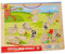 Malset mit Tieren - aus Holz - lustige Waldtiere & Blumen - Tier Holzfigur zum Malen - Malspielzeug - selber bemalen - Puzzle Baby Lernspiel - Kinderpuzzl..