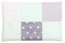 ULLENBOOM ® Kissenbezug 40x60 Kinder & Baby Mint Grau (Made in EU) - Kopfkissenbezug aus Baumwolle mit Reißverschluss, Bezug auch für Dekokissen geeignet, Motiv: Sterne, Patchwork Design