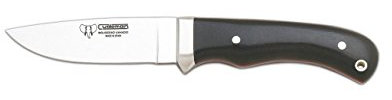 Cuchillo de Caza CUDEMAN 116-M Mod. Safari Acero Mova Mango en Micarta Negra + Tarjeta Multusos de Regalo