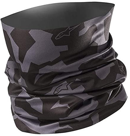 Alpinestars 1697190101 Camo Halswärmer, Schwarz/Grau