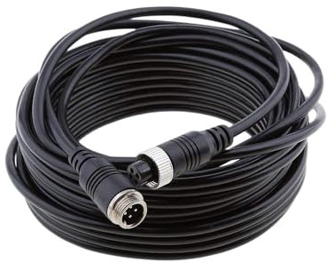 HUACANG 10M 33ft 4 Pin Aviation Extention Cable Waterproof for 4Pin Monitor Truck Van Trailer CCD Reversing Rear View Camera