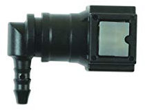 Connect 37223 Fuel Line Angled Quick Connector 6.3mm x 3mm 3pc, Grey