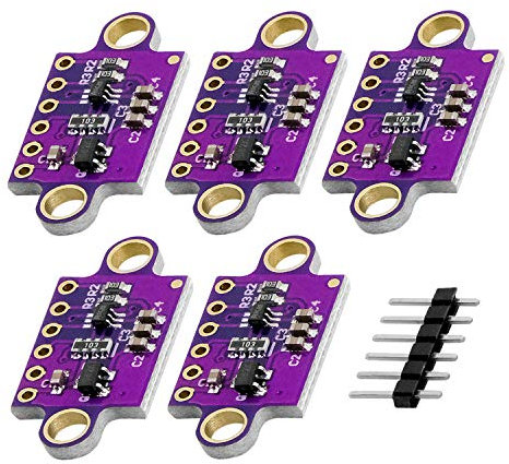 AZDelivery 5 x VL53L0X Time of Flight Sensor 940nm kompatibel mit Arduino inklusive E-Book!