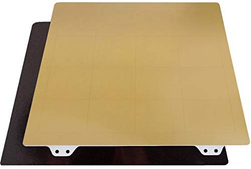 BCZAMD Ender 3 V2 Pro Ender 3 S1 Ender 5 Upgrade Zubehörteile Stahl federblatt 235mm 3 in 1 Bauplatten plattform mit PEI B-Magntscche Montagebasis für 3D-Drucker Crealit Ender 3/ Pro/Ender 5