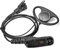 HYSHIKRA D Shape Earpiece with Mic Multi Pin Headset Compatible with Motorola DP3400 DP4400 DP4800 DGP4150 XiR-P8200 Xpr-6300 Two Way Radio (1 Pcs)