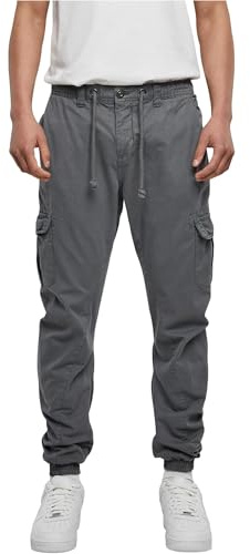 Urban Classics Herren Cargo Jogging Pants – Regular Fit Jogger mit Cargo-Taschen, Baumwolle, tapered Schnitt, ideal für Freizeit, Streetwear & Alltag